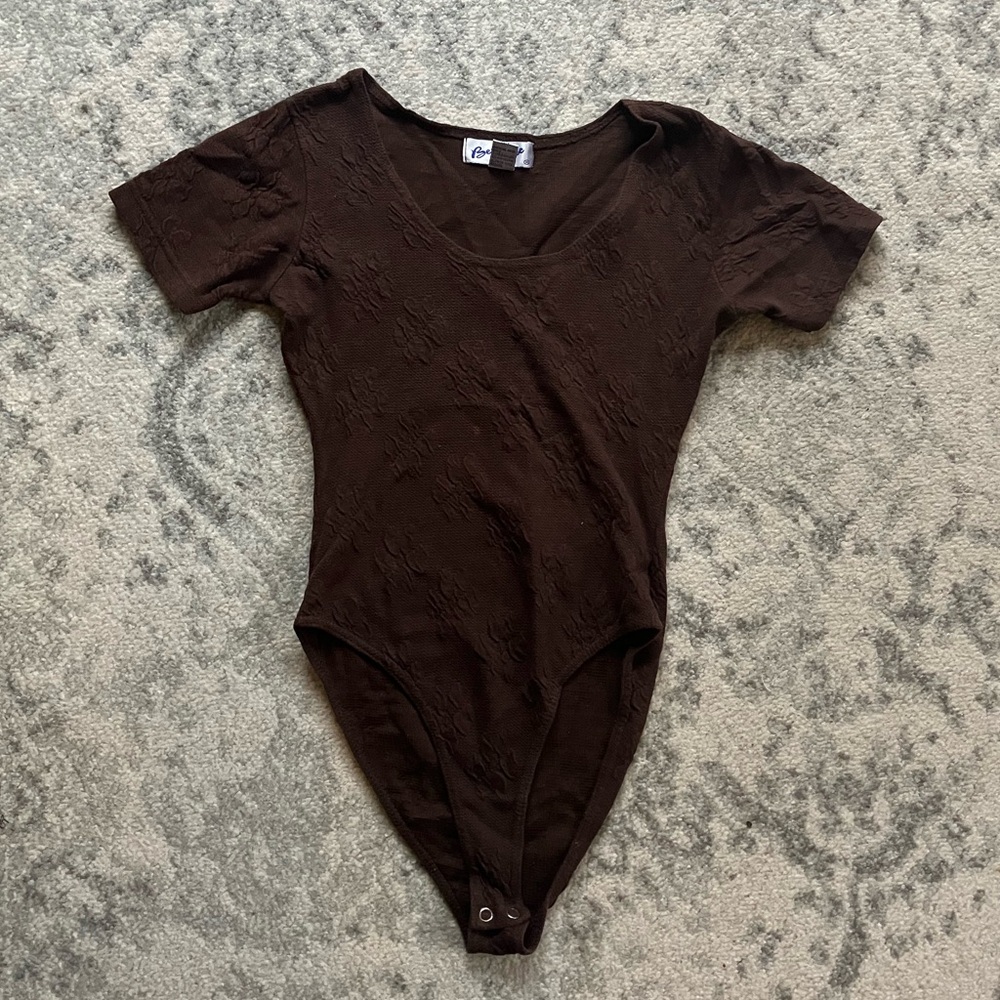 1990s Floral Bodysuit